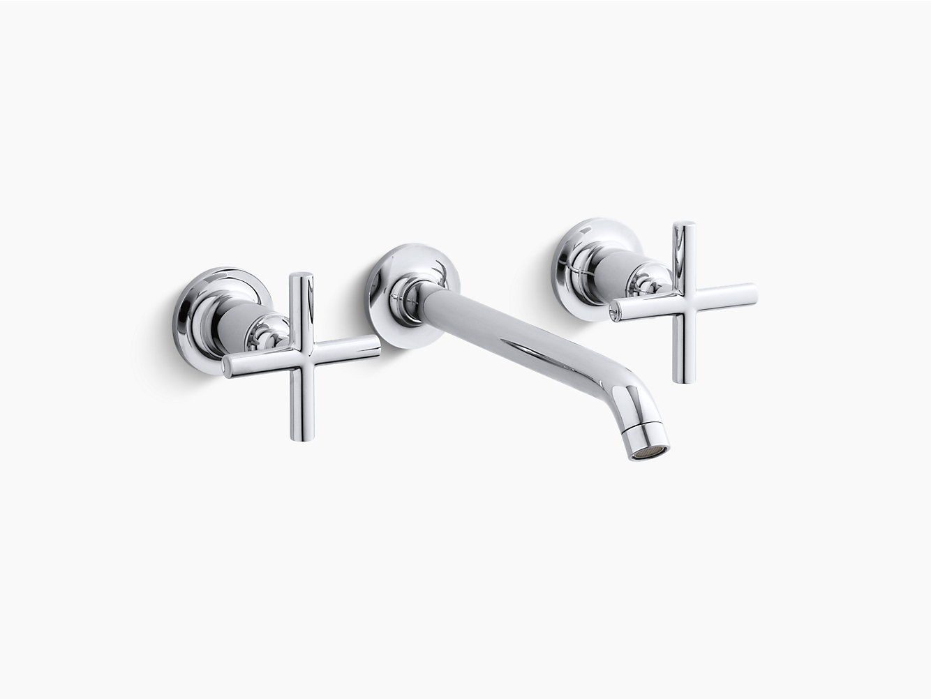 Purist Wall Mount Lavatory Faucet